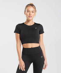 Everyday Cap Sleeve T-Shirt - Black