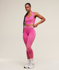 Diffuse Seamless Cropped Tank - Winning Pink/Refresh Yellow
