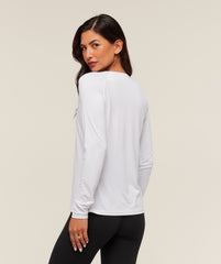 Training Long Sleeve Top - White