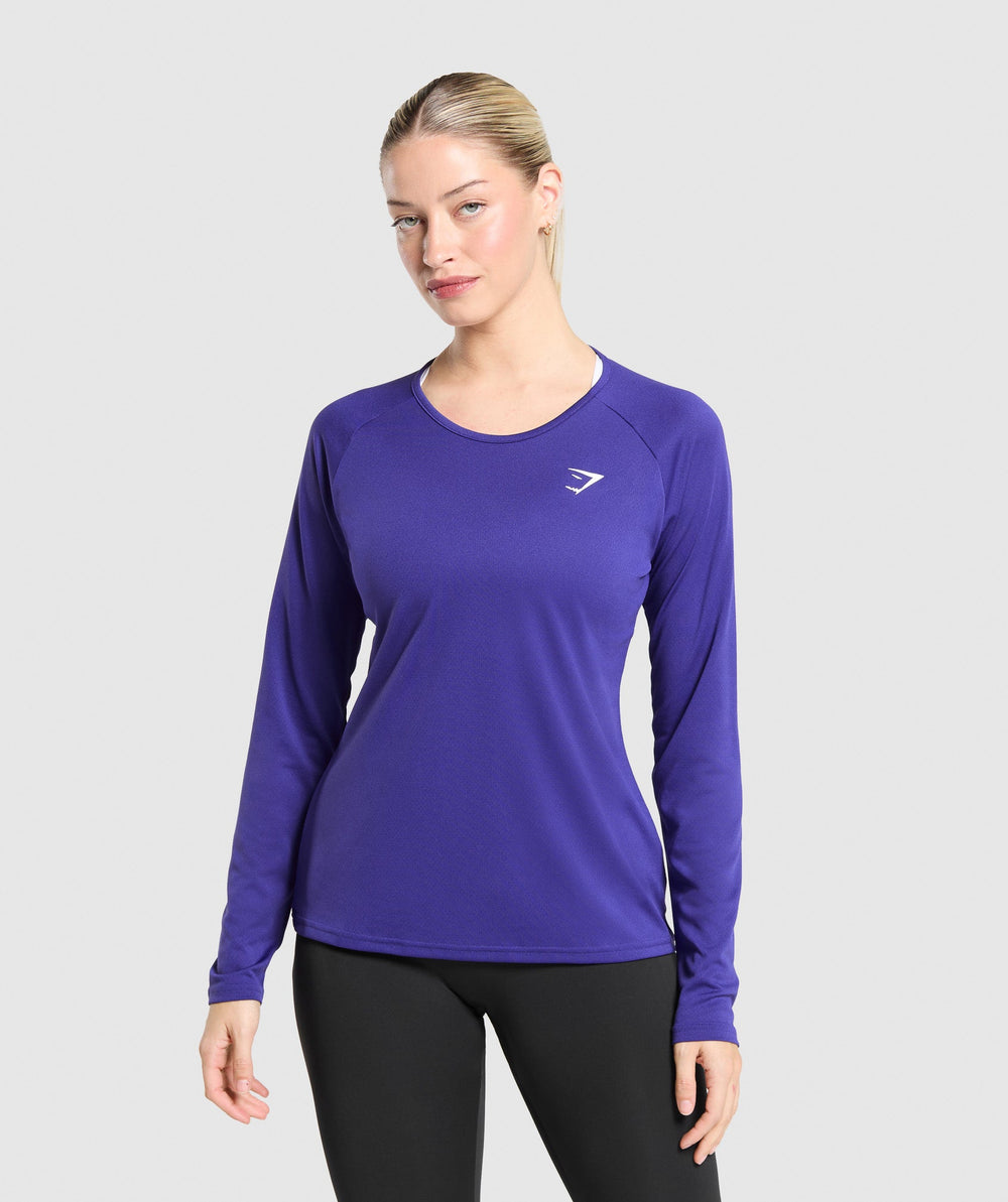 Training Long Sleeve Top - Cobalt Purple