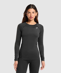 Training Baselayer Long Sleeve Top - Black