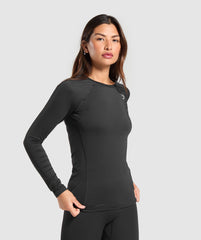 Training Baselayer Long Sleeve Top - Black