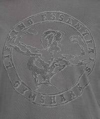 Back Gains Graphic Long Sleeve Top - Graphite Grey
