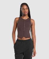 Rest Day Tank With Shelf - Heritage Brown