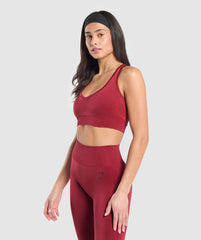 Vital Shine Limited Edition Crop Top - Reps Red