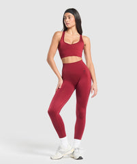 Vital Shine Limited Edition Crop Top - Reps Red