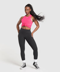 Lifting Essential Cotton Tank - Freak Out Pink