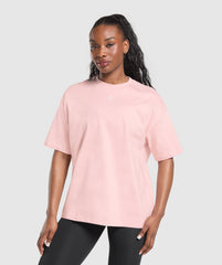 Wordmark Graphic T-Shirt - Lift Pink