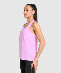 Run Club Graphic Tank - Sour Pink
