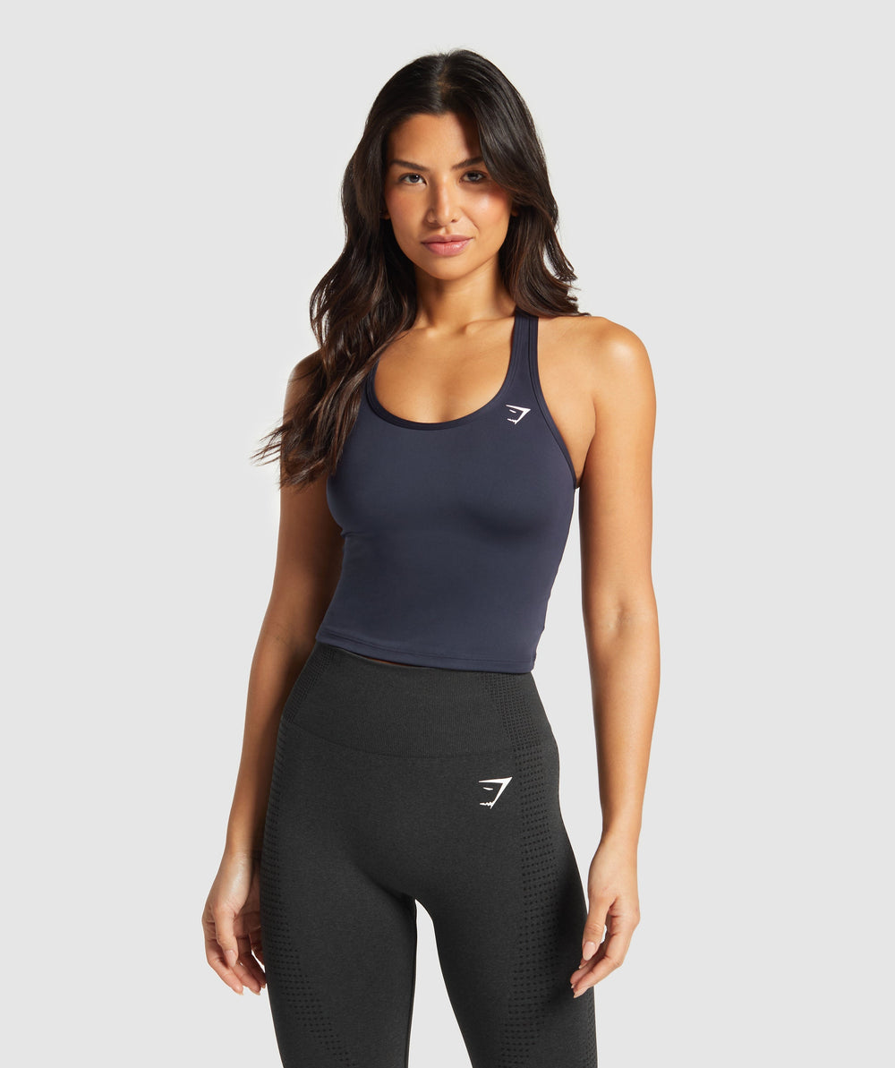 Training Racer Midi Tank - Heavy Blue