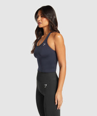 Training Racer Midi Tank - Heavy Blue