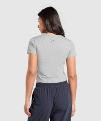 EST 2012 Graphic Baby T-Shirt - Light Grey Core Marl