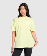 Training Oversized T-Shirt - Refresh Yellow