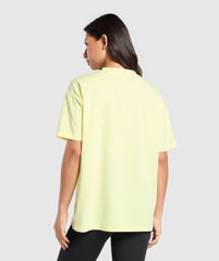 Training Oversized T-Shirt - Refresh Yellow