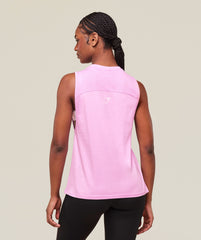 Trace Graphic Tank - Sour Pink