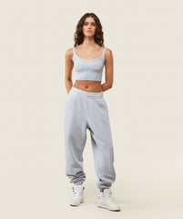 everywear Ribbed Tank - Ice Grey