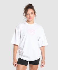 GSLC Weight Graphic T-Shirt - White