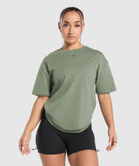 Campus Classics Graphic T-Shirt - Unit Green