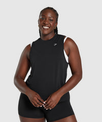 Everyday Seamless Tank - Black