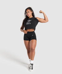 I Love Squats Baby T-Shirt - Black