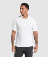 Performance Polo Shirt - White