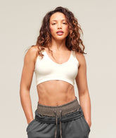 Everyday Seamless Sports Bra - Soft White