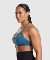Minimal Sports Bra - Success Blue