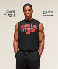 Varsity Tank - Black