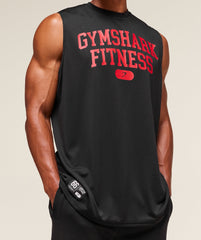 Varsity Tank - Black