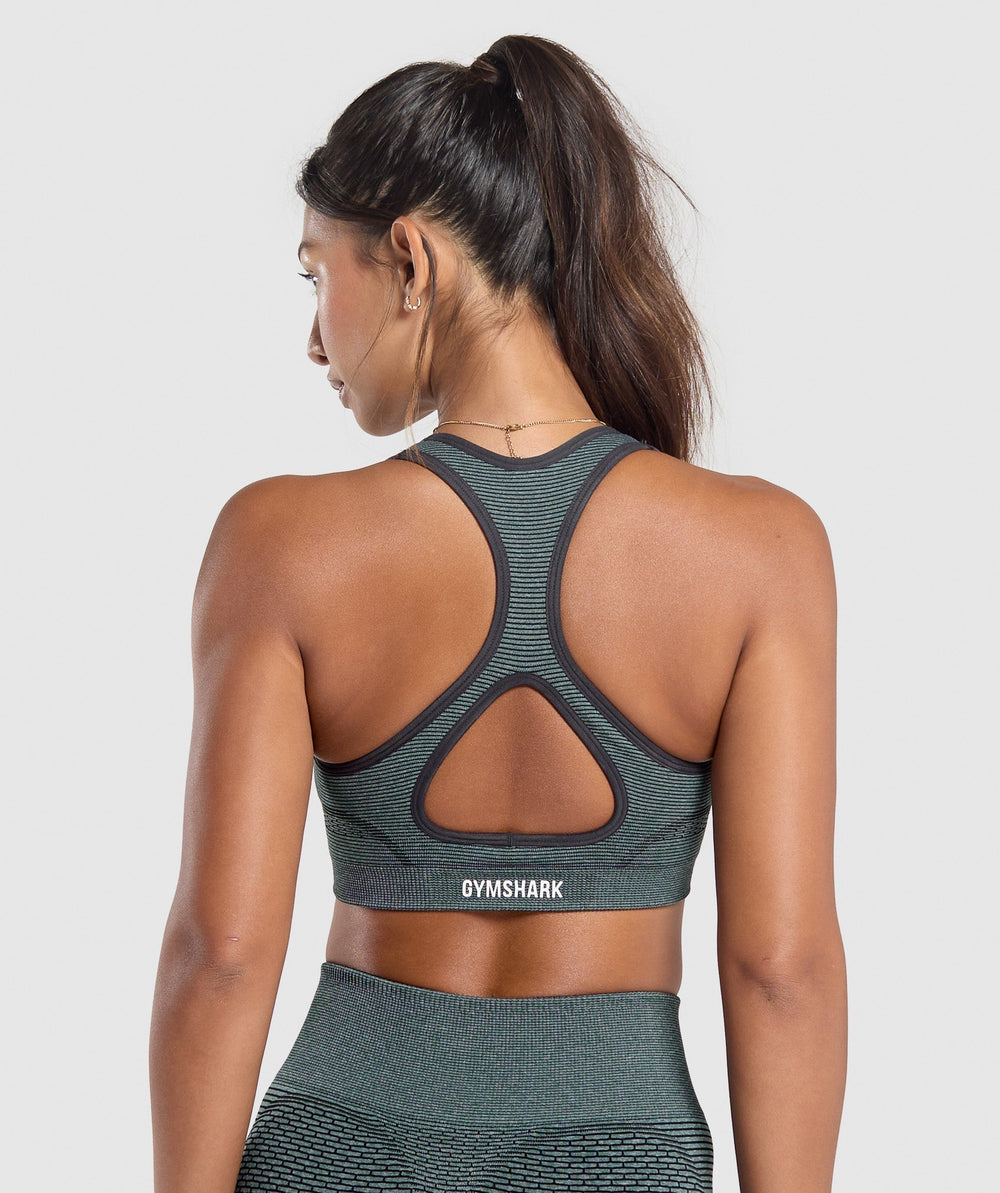 Sport Seamless Sports Bra - Victory Green/Discipline Green