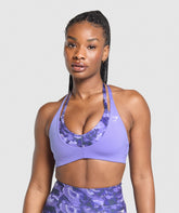 Reps T Back Sports Bra - Record Purple/Fresh Lilac