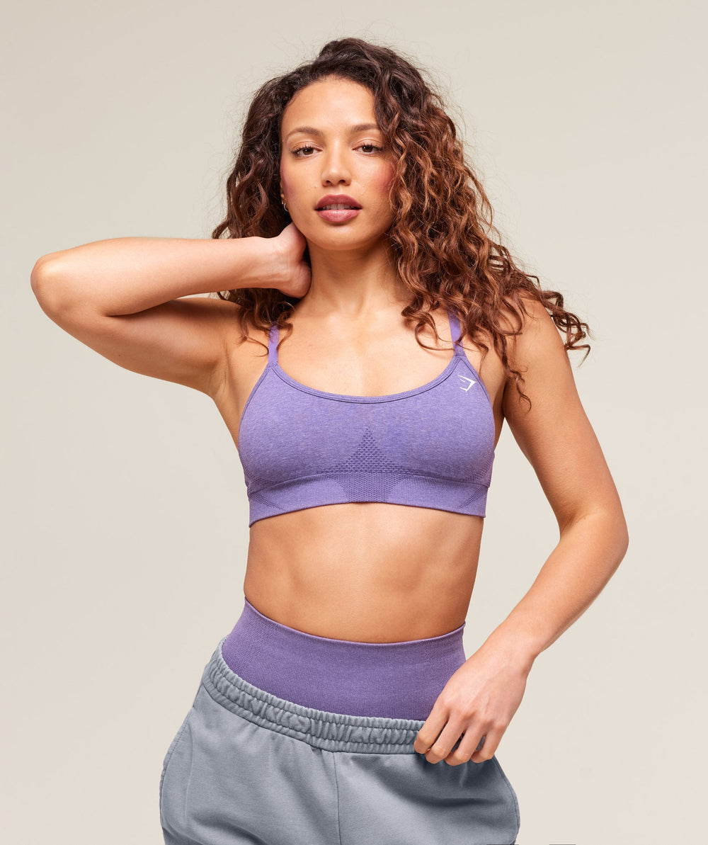 Vital Sports Bra - Functional Purple Marl