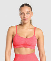 Vital Sports Bra - Coral Red Marl