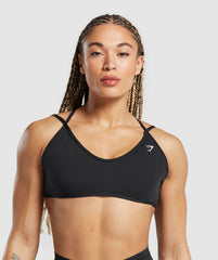 Back Gains Sports Bra - Black