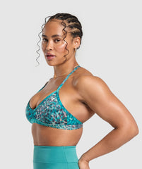 Power X Minimal Sports Bra - Bondi Teal