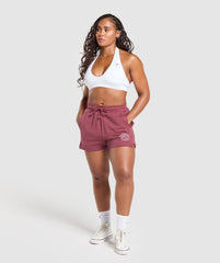 Legacy Cotton Shorts - Washed Berry Pink