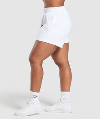 Strength Department Graphic Shorts - White