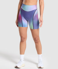 Contour Shorts - Mystic Lilac/Black
