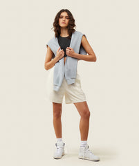 everywear Basketball Shorts - Soft White