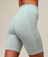 everywear Warp Knit Cycling Short - Frost Blue