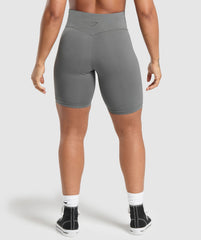 Strong Women Shorts - Brushed Grey