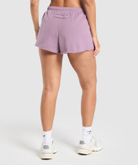 Fleece Shorts - Soft Purple