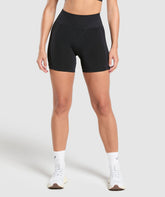 Apex Contrast Shorts - Black/Brushed Grey