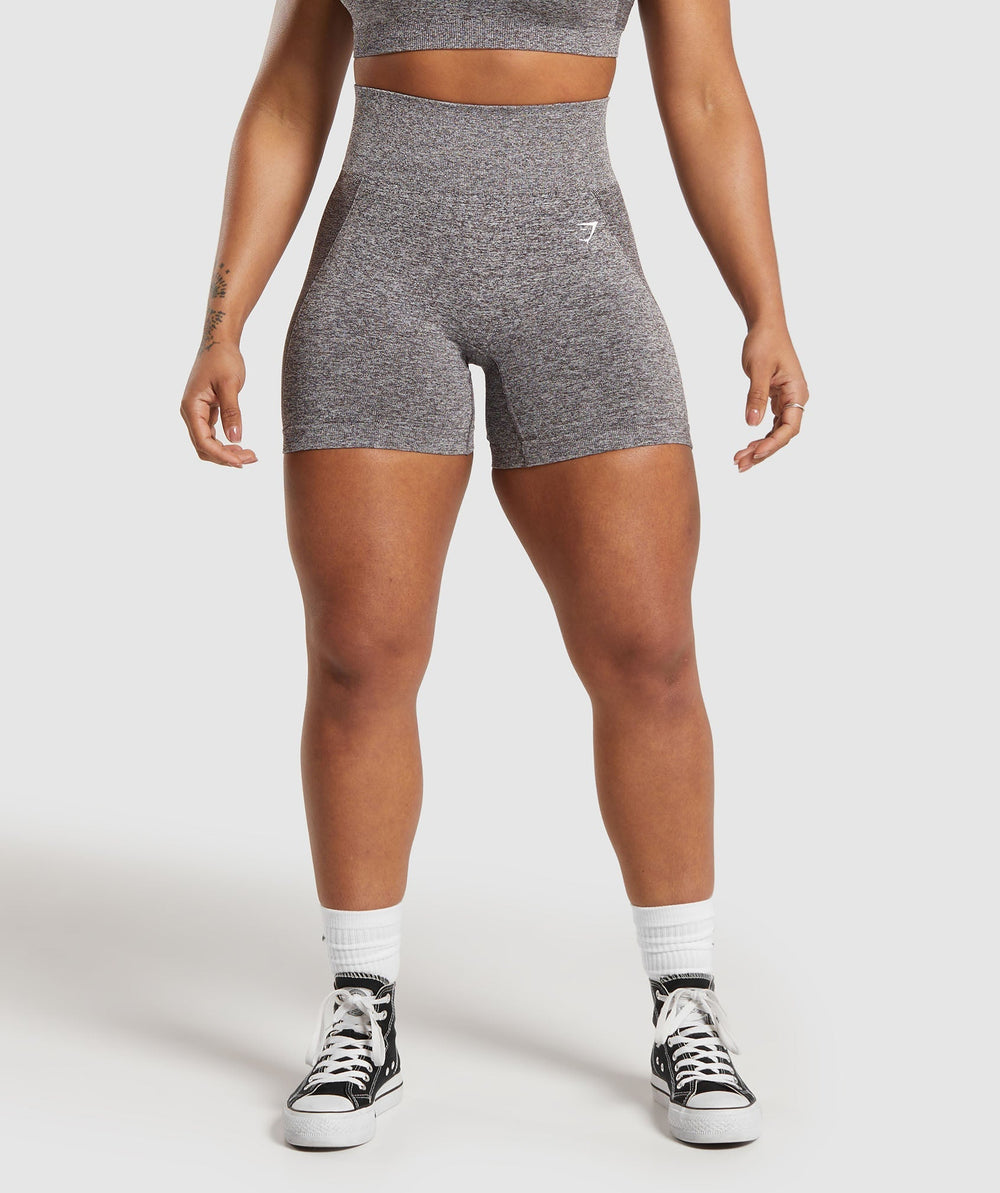 Flex Shorts - Greyed Purple/White