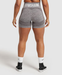 Flex Shorts - Greyed Purple/White