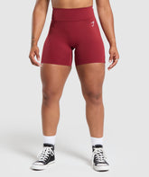 Reps Power Tight Shorts - Reps Red