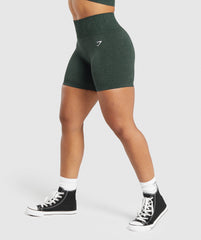 Adapt Fleck Seamless Shorts - Victory Green/ Unit Green