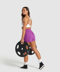 Legacy Cotton Shorts - Era Purple