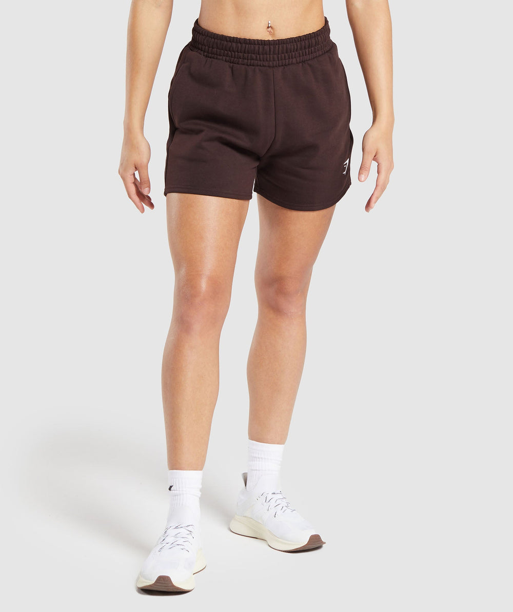 Training Fleece Shorts - Heritage Brown