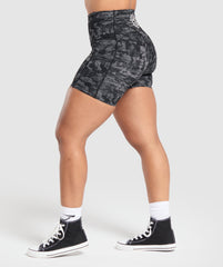 Legacy Logo Tight Shorts - Black